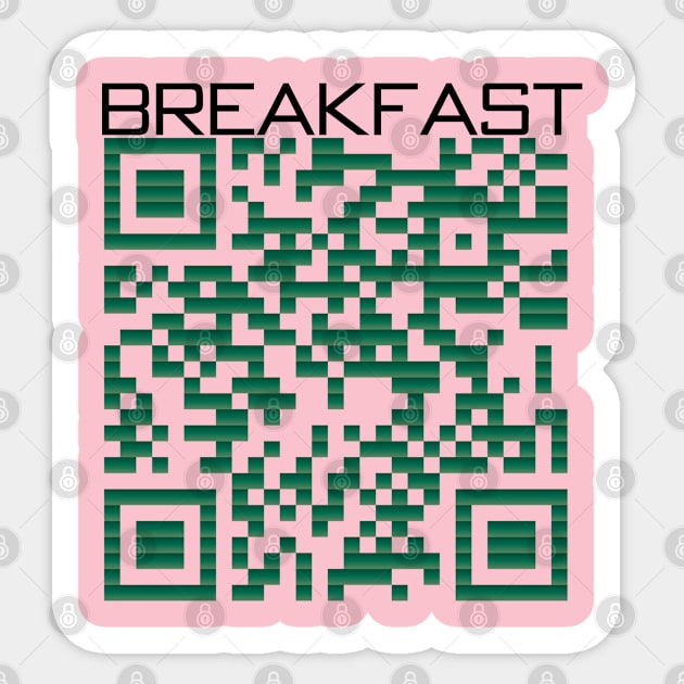 QR link of Deep Blue Something - Breakfast At Tiffany's Sticker by Tiffer Suaret